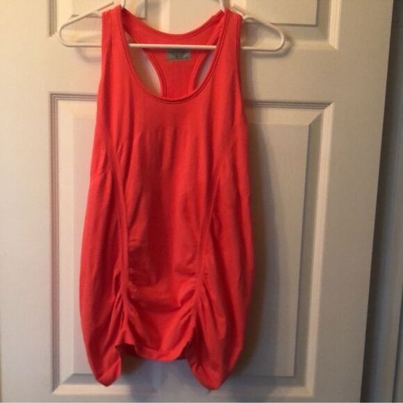 Athleta Fastest Track Racerback Tank Coral M - Picture 2 of 6